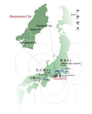 浜松市へのアクセス